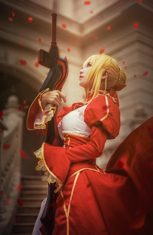 COS-FATEGRAND ORDER COS红 SABER尼禄克劳狄乌斯 - 楚楚子w